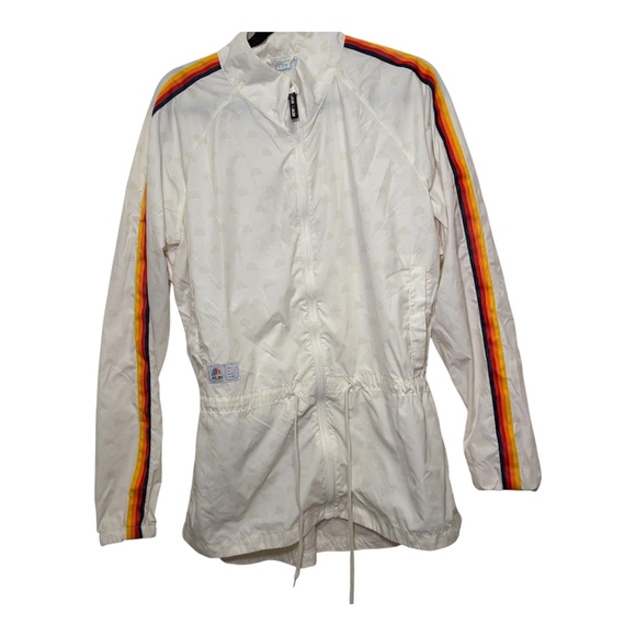 Aldi Grocery Store Officially Licensed White Rain Jacket Outdoor Mens Size Large - Picture 2 of 7
